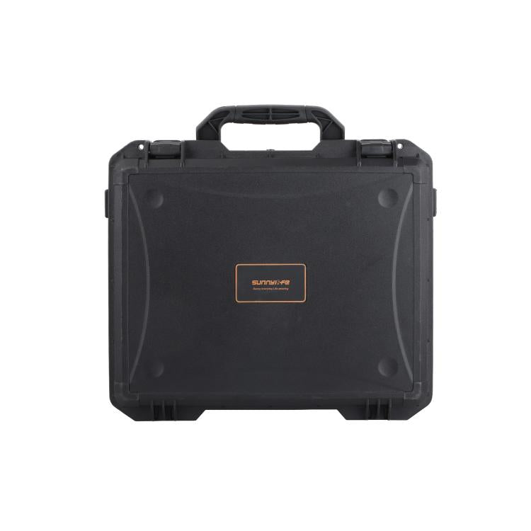 For DJI Mavic 4 Pro Sunnylife Safety Carrying Case Hard Travel Case Large Capacity Water-resistant Shock-proof Box(Black)