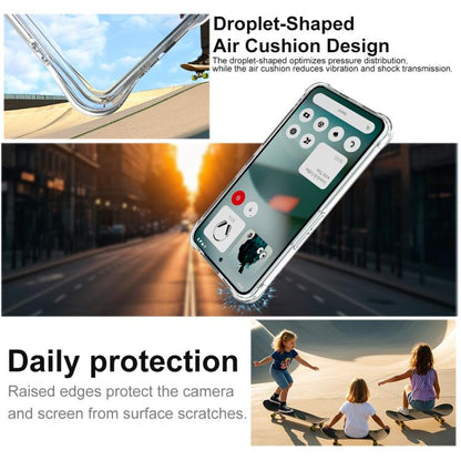 For Nothing Phone 3 imak Shockproof Airbag TPU Phone Case(Transparent) - free shipping - PMC Jewellery - Order now!