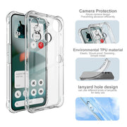 For Nothing Phone 3 imak Shockproof Airbag TPU Phone Case(Transparent)