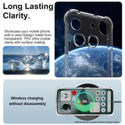 For Nothing Phone 3 imak Shockproof Airbag TPU Phone Case(Transparent)