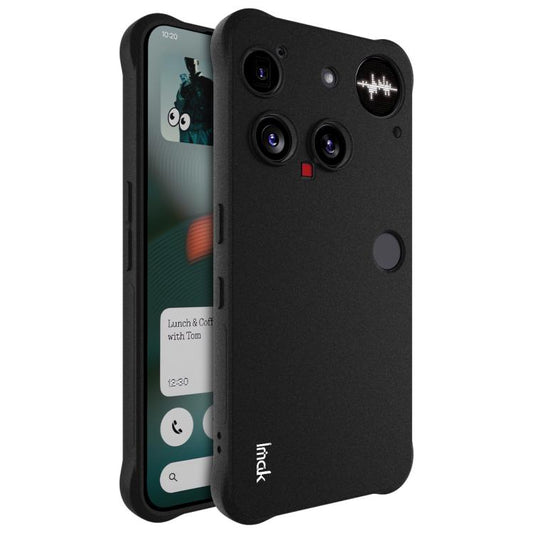 For Nothing Phone 3 imak Shockproof Airbag TPU Phone Case(Matte Black) - free shipping - PMC Jewellery - Order now!