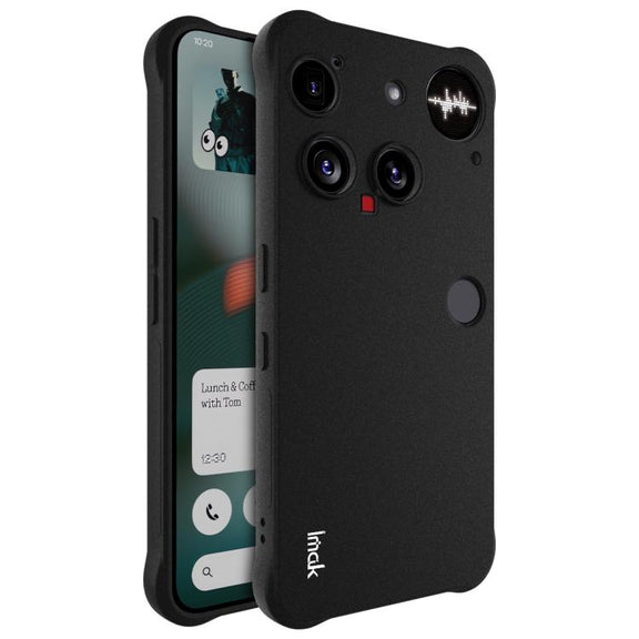 For Nothing Phone 3 imak Shockproof Airbag TPU Phone Case(Matte Black)