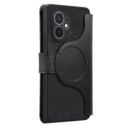 For Honor 400 Global 156.5mm CaseNeo MagSafe RFID Anti-theft Zipper Wallet Retro Leather Phone Case(Black) - free shipping - PMC Jewellery - Order now!
