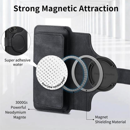 For Honor 400 Global 156.5mm CaseNeo MagSafe RFID Anti-theft Zipper Wallet Retro Leather Phone Case(Black) - free shipping - PMC Jewellery - Order now!