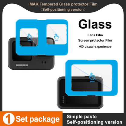 For GoPro HERO12 Black imak Tempered Glass Film with Camera Lens Film, Self-positioning Version - free shipping - PMC Jewellery - Order now!