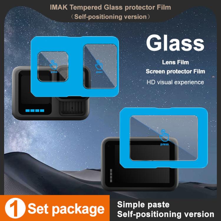 For GoPro HERO13 Black imak Tempered Glass Film with Camera Lens Film, Self-positioning Version - free shipping - PMC Jewellery - Order now!