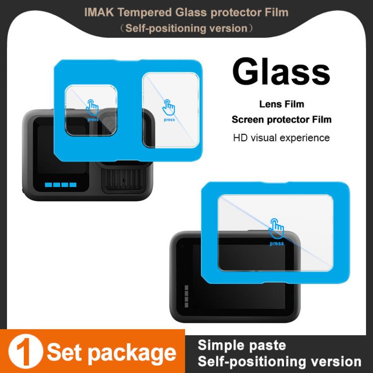 For GoPro HERO13 Black imak Tempered Glass Film with Camera Lens Film, Self-positioning Version - free shipping - PMC Jewellery - Order now!