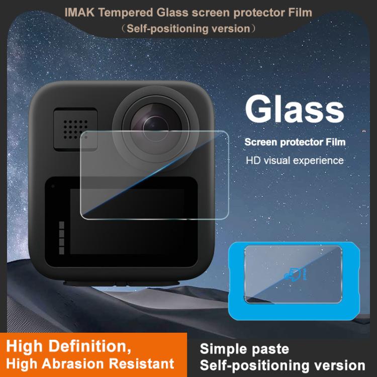 For GoPro Max imak Tempered Glass Film, Self-positioning Version - free shipping - PMC Jewellery - Order now!