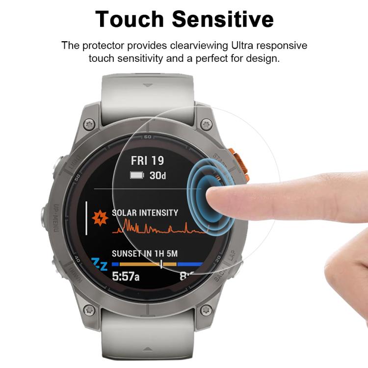 For Garmin Fenix 7 Pro 5pcs xDfind Soft Hydrogel Film Full Cover Front Protector