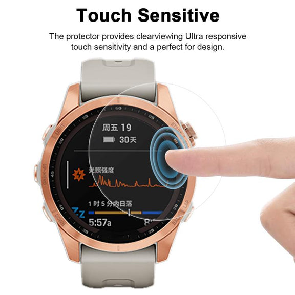For Garmin Fenix 7s 5pcs xDfind Soft Hydrogel Film Full Cover Front Protector