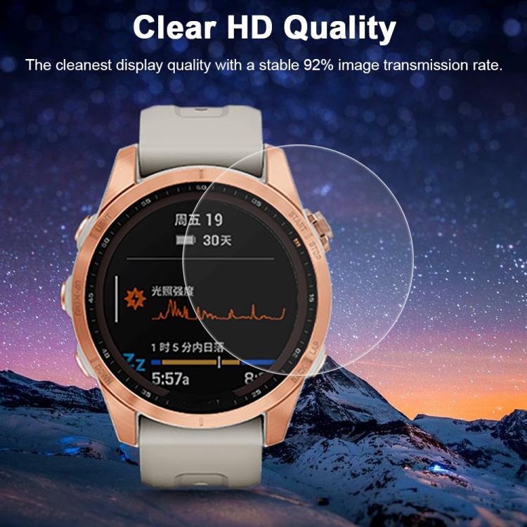 For Garmin Fenix 7s 5pcs xDfind Soft Hydrogel Film Full Cover Front Protector