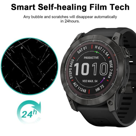 For Garmin Fenix 7X 5pcs xDfind Soft Hydrogel Film Full Cover Front Protector