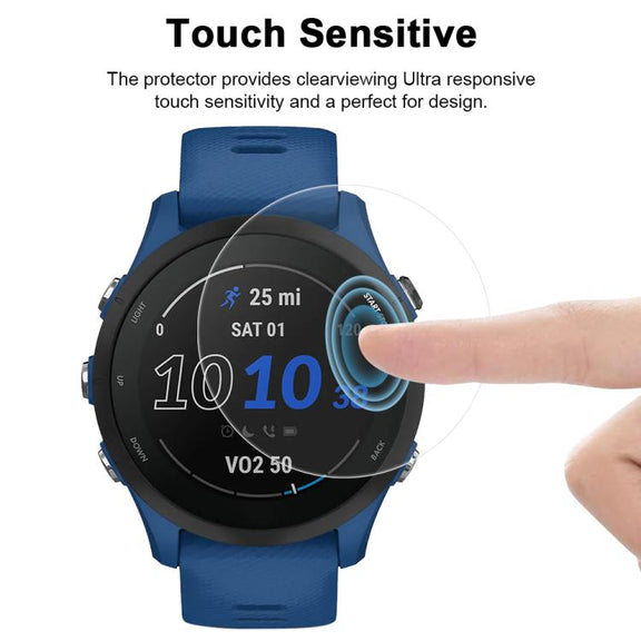 For Garmin Forerunner 255 5pcs xDfind Soft Hydrogel Film Full Cover Front Protector