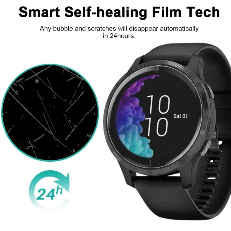 For Garmin Venu 5pcs xDfind Soft Hydrogel Film Full Cover Front Protector - free shipping - PMC TechLife - Order now!