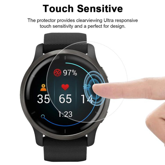 For Garmin Venu 2 5pcs xDfind Soft Hydrogel Film Full Cover Front Protector