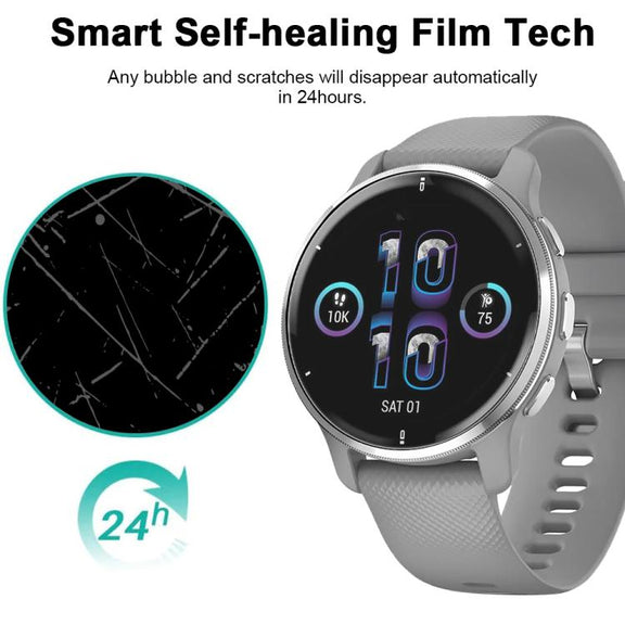 For Garmin Venu 2 Plus 5pcs xDfind Soft Hydrogel Film Full Cover Front Protector