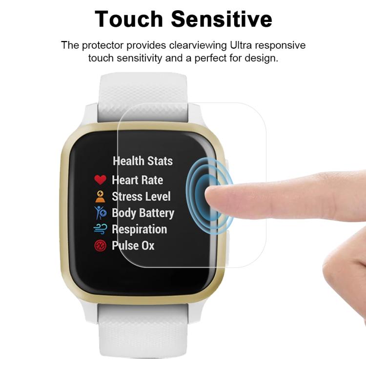 For Garmin Venu SQ 5pcs xDfind Soft Hydrogel Film Full Cover Front Protector - free shipping - PMC TechLife - Order now!