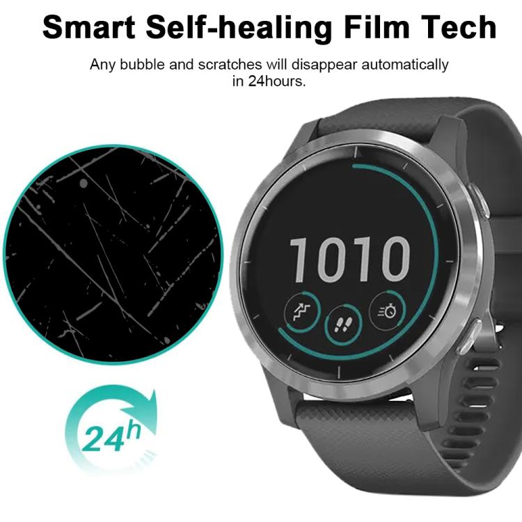 For Garmin Vivoactive 4 5pcs xDfind Soft Hydrogel Film Full Cover Front Protector