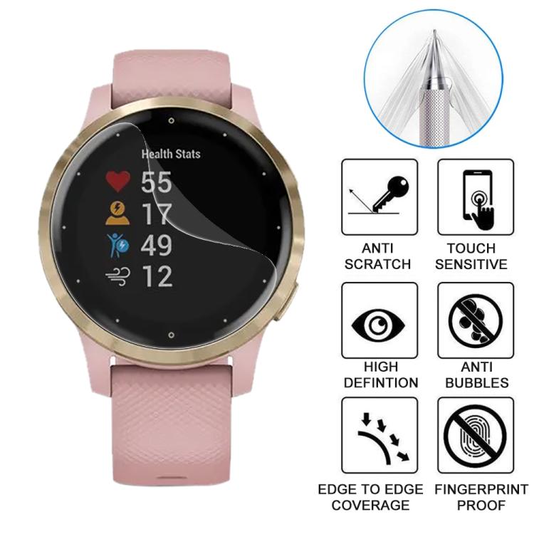 For Garmin Vivoactive 4S 5pcs xDfind Soft Hydrogel Film Full Cover Front Protector