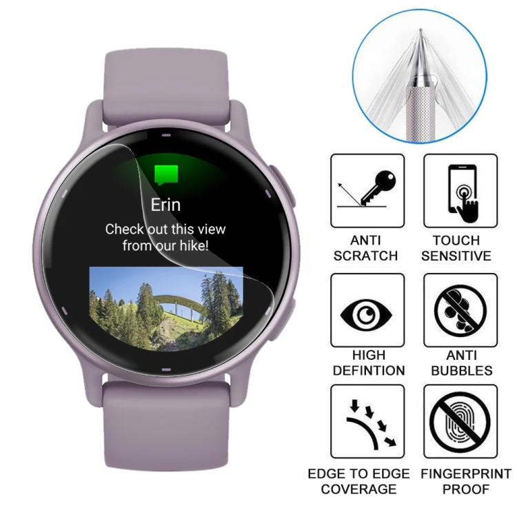 For Garmin Vivoactive 5 5pcs xDfind Soft Hydrogel Film Full Cover Front Protector