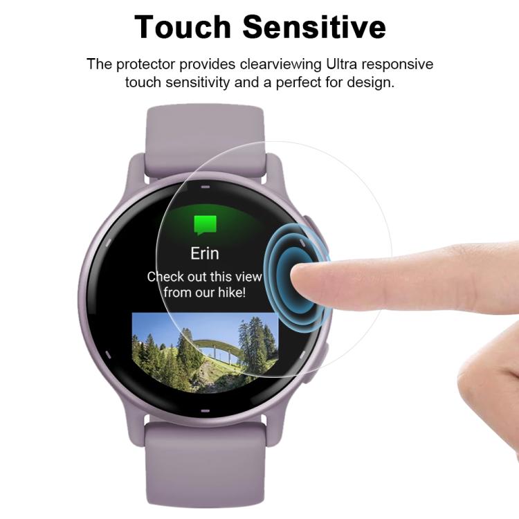 For Garmin Vivoactive 5 5pcs xDfind Soft Hydrogel Film Full Cover Front Protector