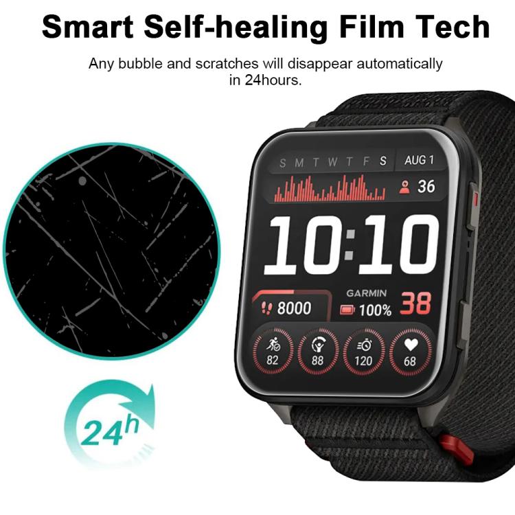 For Garmin Venu X1 5pcs xDfind Soft Hydrogel Film Full Cover Front Protector