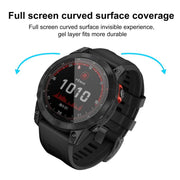 For Garmin Fenix 7 2pcs xDfind Curved 3D Composite Material Soft Film Screen Protector