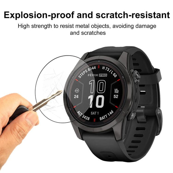 For Garmin Fenix 7s Pro 2pcs xDfind Curved 3D Composite Material Soft Film Screen Protector