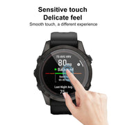 For Garmin Fenix 7s Pro 2pcs xDfind Curved 3D Composite Material Soft Film Screen Protector