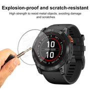 For Garmin Fenix 7X Pro 2pcs xDfind Curved 3D Composite Material Soft Film Screen Protector