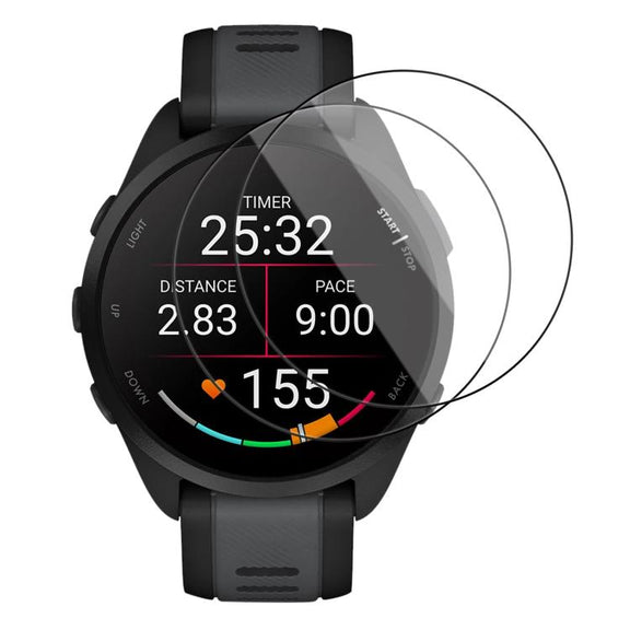 For Garmin Forerunner 165 2pcs xDfind Curved 3D Composite Material Soft Film Screen Protector