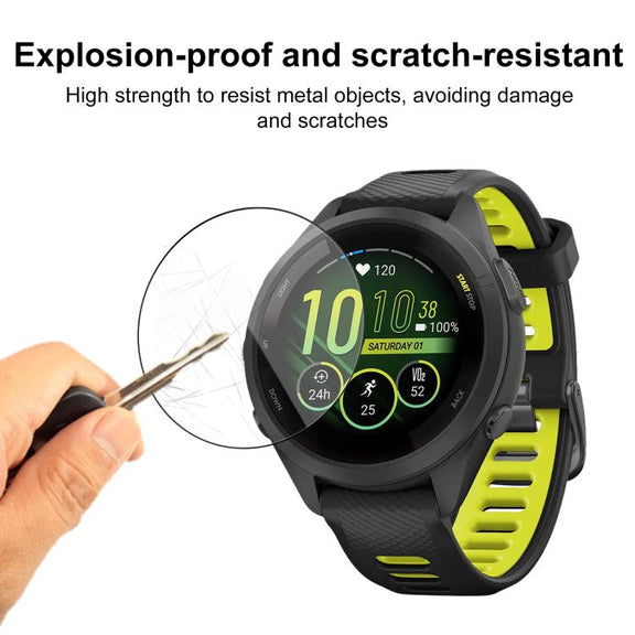 For Garmin Forerunner 265S 42mm 2pcs xDfind Curved 3D Composite Material Soft Film Screen Protector
