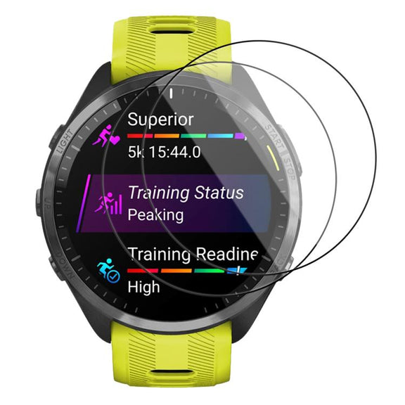 For Garmin Forerunner 965 2pcs xDfind Curved 3D Composite Material Soft Film Screen Protector