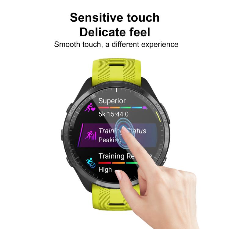 For Garmin Forerunner 965 2pcs xDfind Curved 3D Composite Material Soft Film Screen Protector - free shipping - PMC TechLife - Order now!