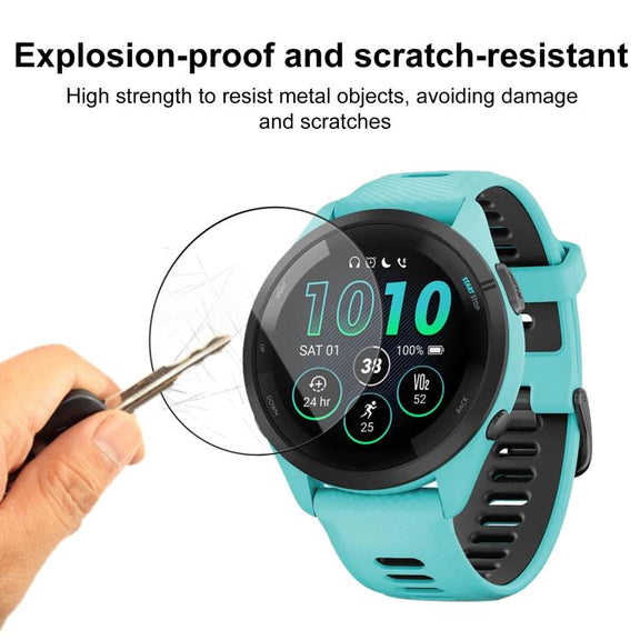 For Garmin Forerunner 265 44mm 2pcs xDfind Curved 3D Composite Material Soft Film Screen Protector