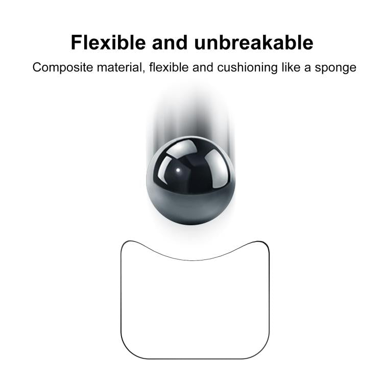 For Garmin Venu SQ 2pcs xDfind Curved 3D Composite Material Soft Film Screen Protector