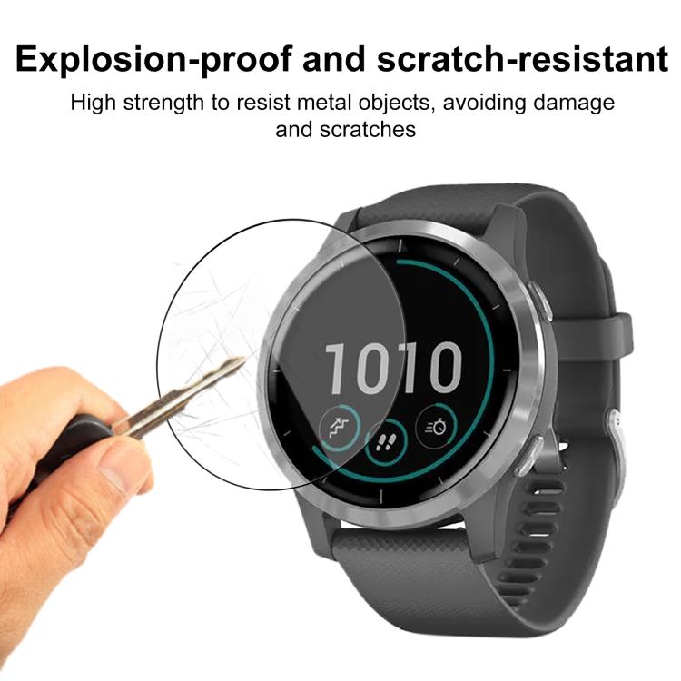 For Garmin Vivoactive 4 2pcs xDfind Curved 3D Composite Material Soft Film Screen Protector