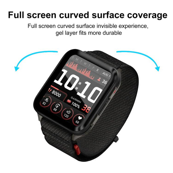 For Garmin Venu X1 2pcs xDfind Curved 3D Composite Material Soft Film Screen Protector