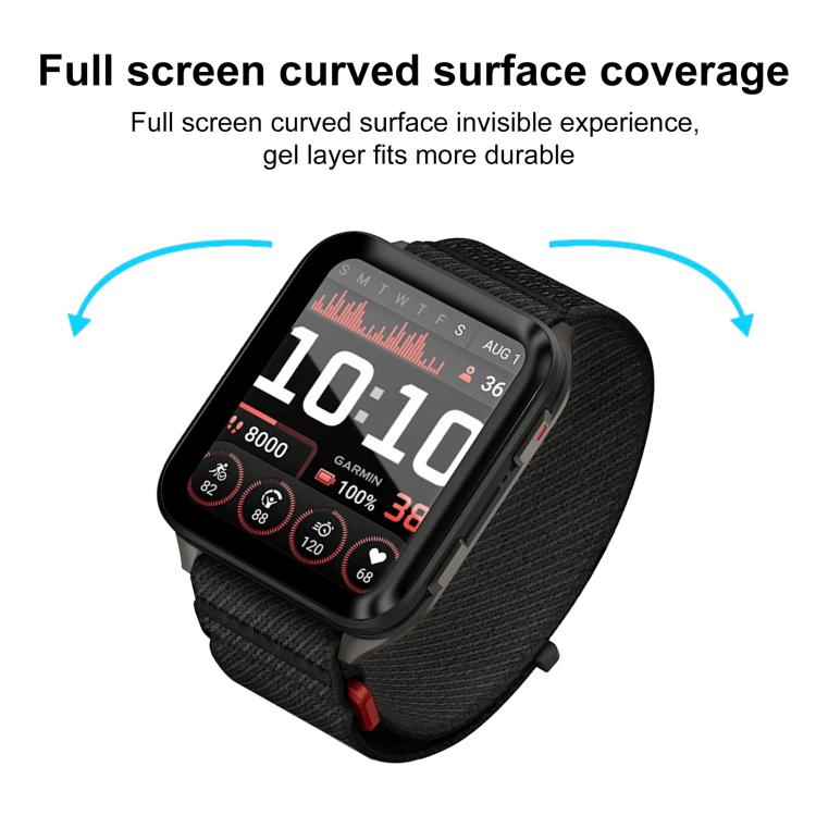 For Garmin Venu X1 2pcs xDfind Curved 3D Composite Material Soft Film Screen Protector