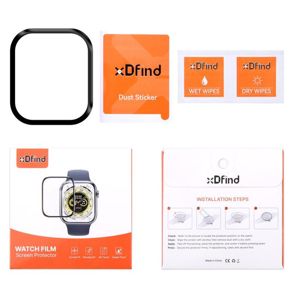 For Garmin Venu X1 2pcs xDfind Curved 3D Composite Material Soft Film Screen Protector