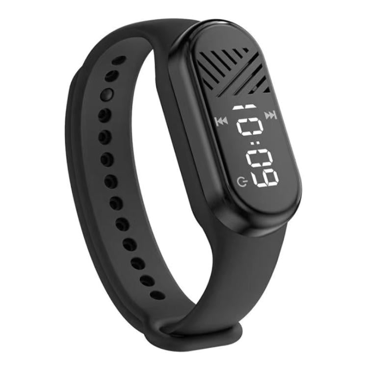 BT5.3 Sports MP3 Watch Supports Micro SD Card, ROM:16GB(Black) - Smart Wristbands by PMC Jewellery | Online Shopping South Africa | PMC Jewellery | Buy Now Pay Later Mobicred