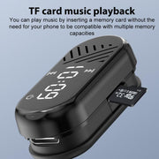 BT5.3 Sports MP3 Watch Supports Micro SD Card, ROM:8GB(Black)