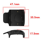 For Garmin Barklimiter Deluxe / Delta Deluxe Portable Dual Ports Pet Dog Bark Collar Tracker Charging Adapter(Black)