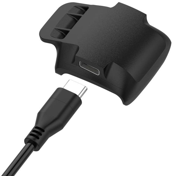For Garmin Delta / Delta XC / Delta Upland Portable Dual Ports Pet Dog Bark Collar Tracker Charging Adapter(Black)