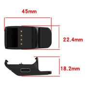 For Garmin PT10 / TB10 / TT15 Mini / T5 mini Portable Dual Ports Pet Dog Bark Collar Tracker Charging Adapter(Black)