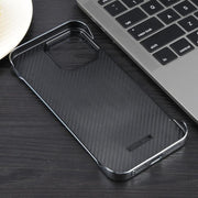 For iPhone 16 Pro Electroplating Frameless Frosted Anti-Glare PC MagSafe Phone Case(Silver White)