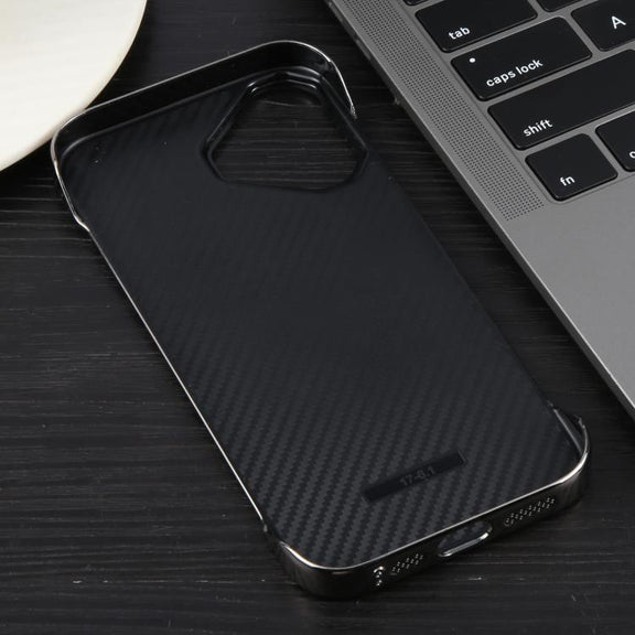 For iPhone 16 Plus Electroplating Frameless Frosted Anti-Glare PC MagSafe Phone Case(Titanium Gray)