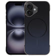 For iPhone 16 Electroplating Frameless Frosted Anti-Glare PC MagSafe Phone Case(Black) - free shipping - PMC TechLife - Order now!
