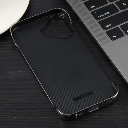 For iPhone 16 Electroplating Frameless Frosted Anti-Glare PC MagSafe Phone Case(Titanium Gray) - free shipping - PMC Jewellery - Order now!