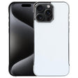 For iPhone 15 Pro Electroplating Frameless Frosted Anti-Glare PC MagSafe Phone Case(Silver White) - free shipping - PMC TechLife - Order now!